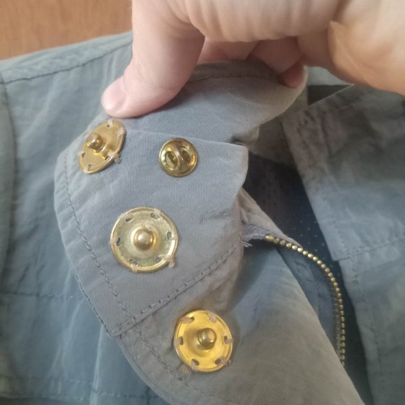 Beautiful Green/Gray Toned Jacket - Picture 8 of 14